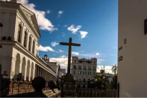 Las Siete Cruces en el Centro de Quito