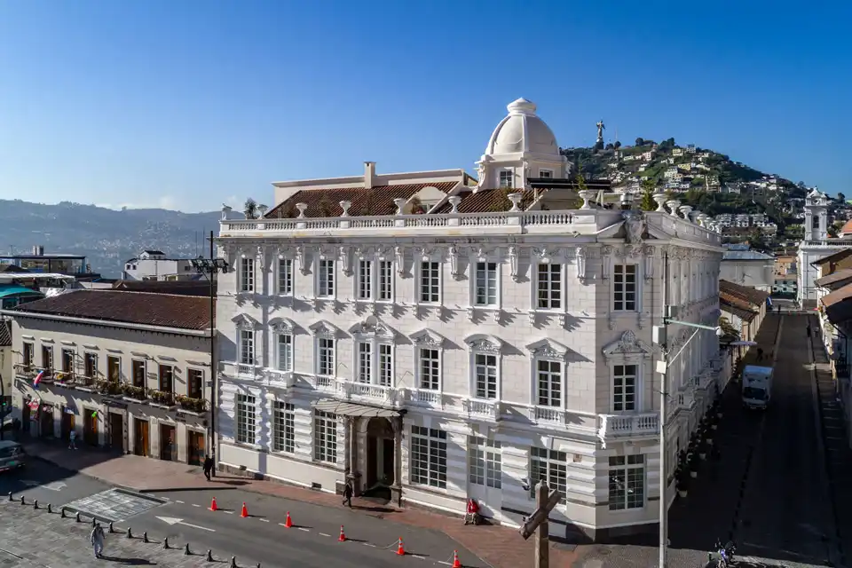 Los mejores hoteles en Quito Casa Gangotena exterior