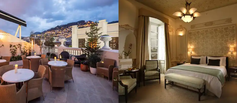 Casa Gangotena in Quito with Rooftop Terrace and Suite