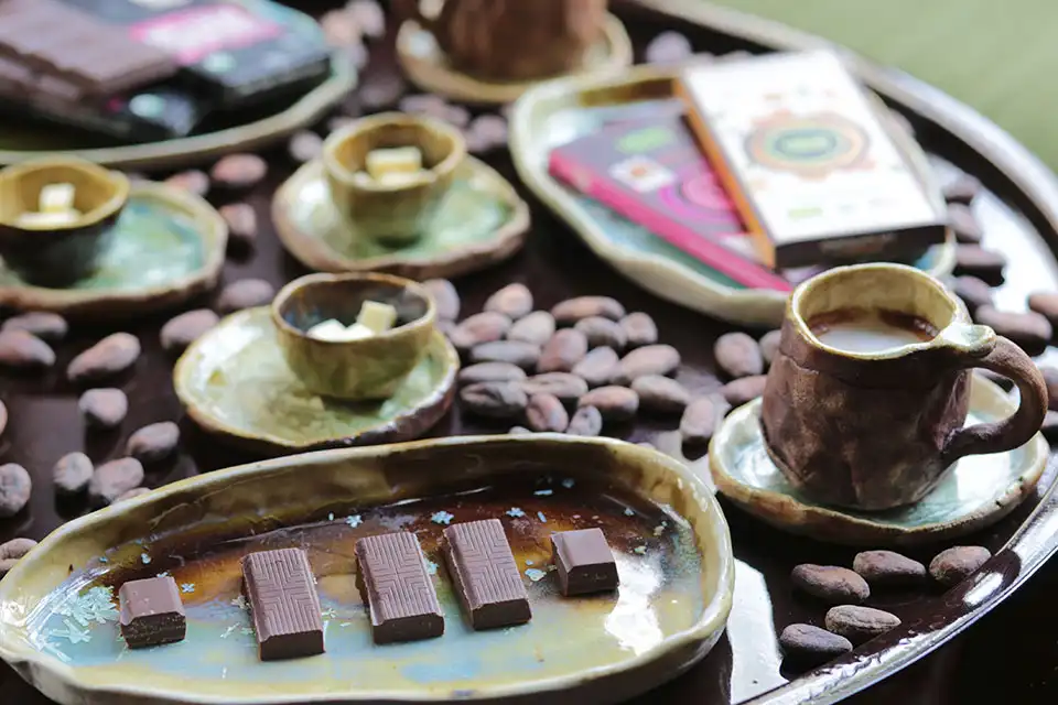 Degustación de Chocolate en Casa Gangotena