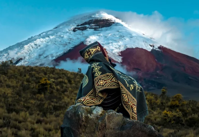 Individual overlooking majestic mountain, moments from Casa Gangotena Boutique Hotel in Quito. Individual overlooking majestic mountain, moments from Casa Gangotena Boutique Hotel in Quito.