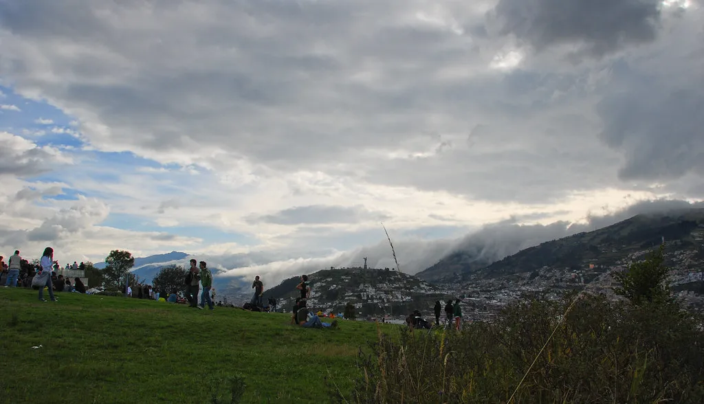 Parque Itchimbia en Quito, Ecuador