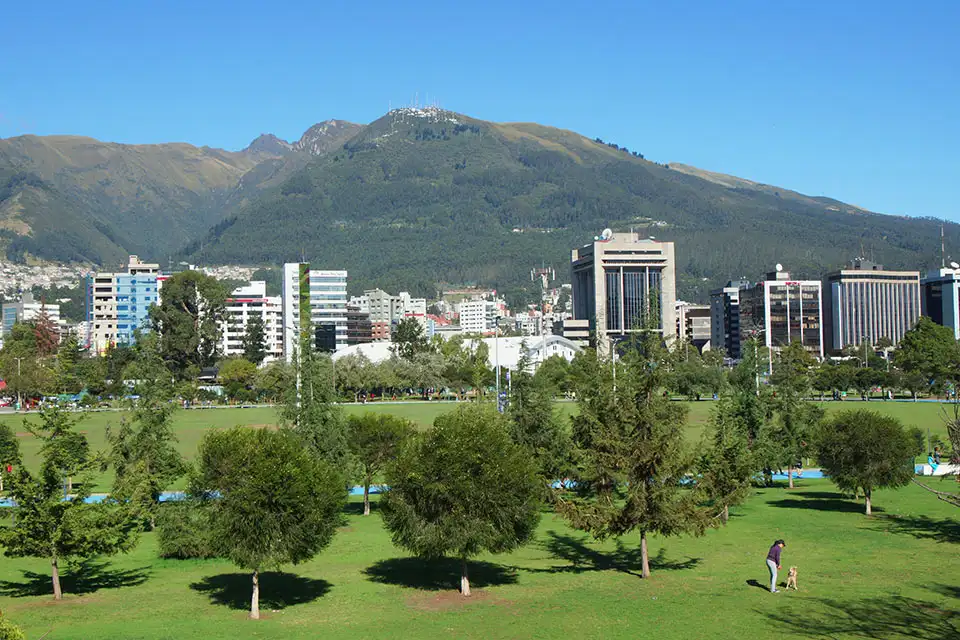 Parque La Carolina en Quito