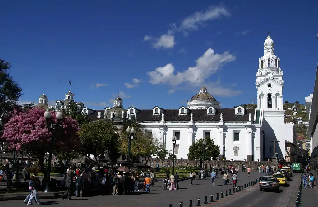 Metropolitan Cathedral in Quito, Ecuador