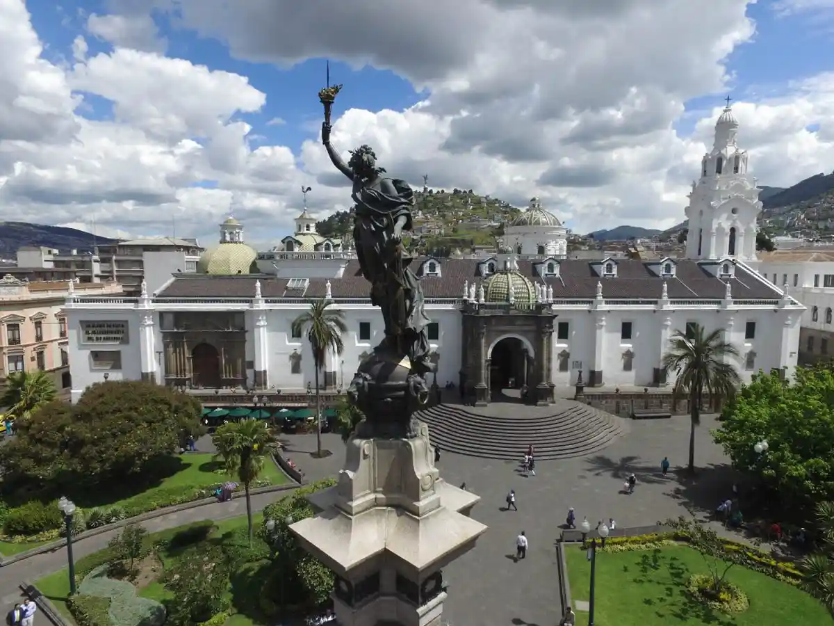 Plaza Grande en Quito