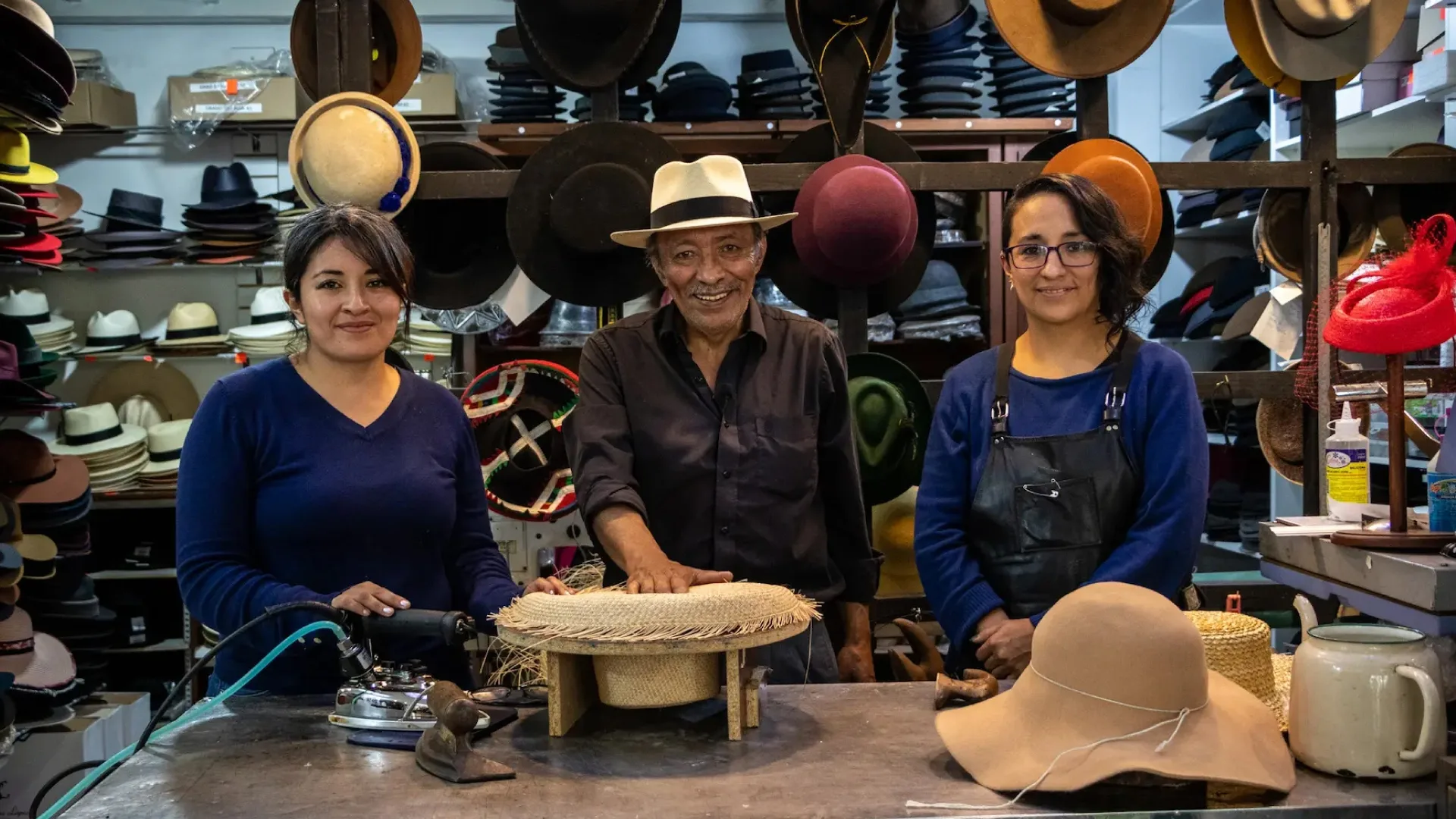 Craftsmen from Quito